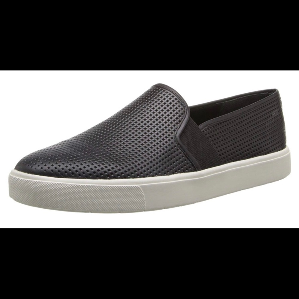 Black Vince Blair Slip On Sneaker/sz 6